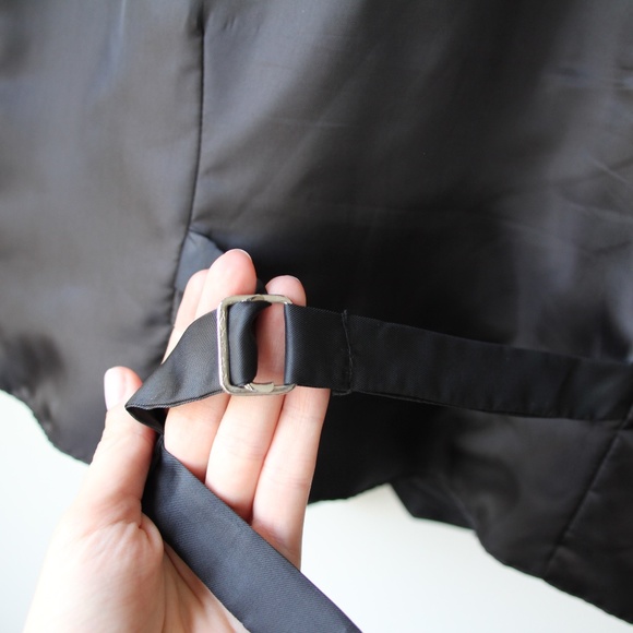 Vintage 1990s Silk Printed Vest; Men's Size Small - Picture 5 of 7